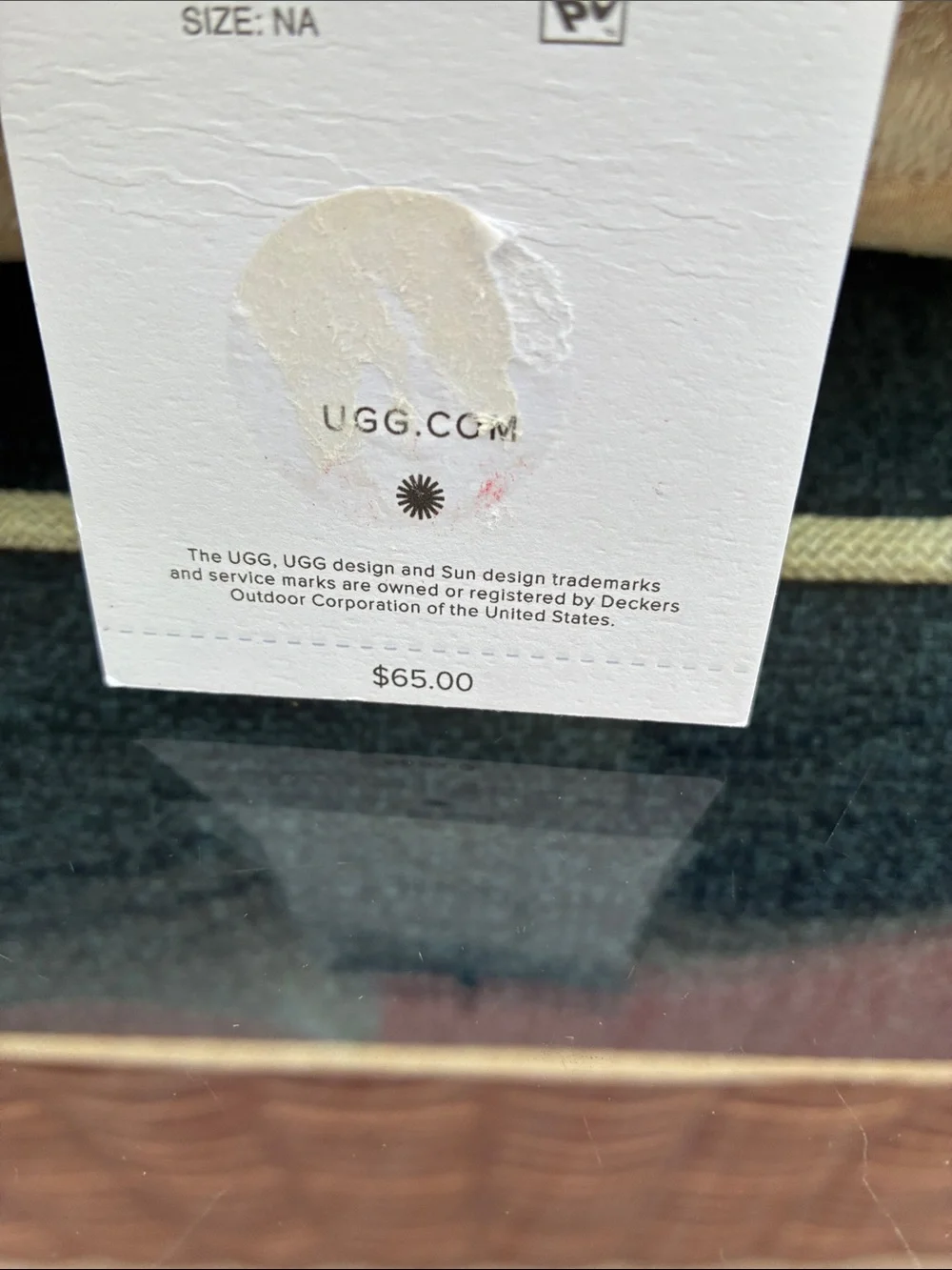 UGG Cozy Neutral Cream Throw Blanket